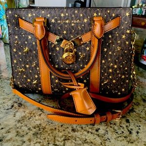 Brand new Michael Kors Nouveau Hamilton Bag star edition with dust bag.